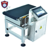 Highly efficient mid-range checkweigher, precise weight checker for packages of 0.05-15 kg.