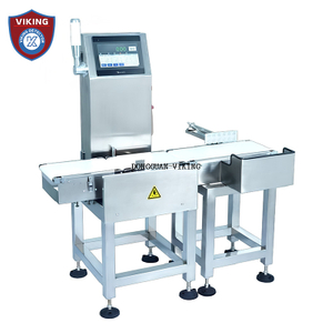 The weight detection range is 1 to 3000 grams for efficient product sorting and quality control with high-precision industrial checkweigher.