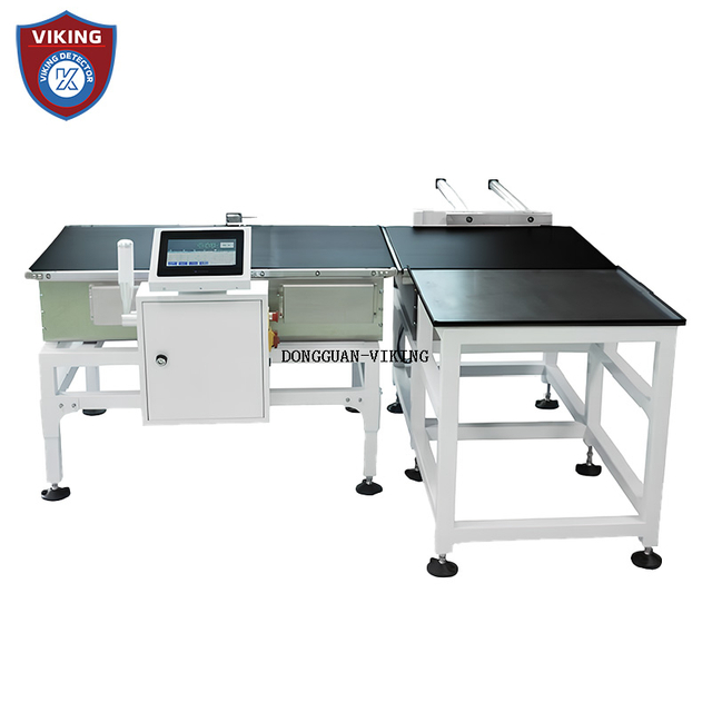 High-precision checkweighers with a large range of 1 to 80 kilograms for efficient weighing.