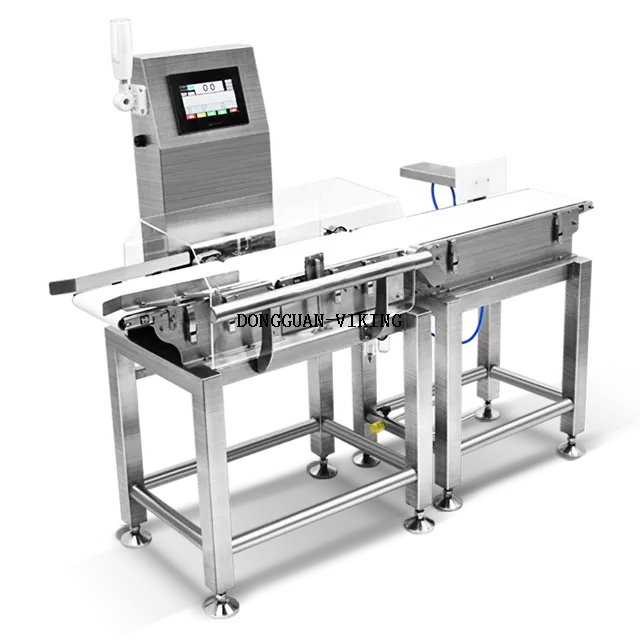 IP67 Rate waterproof HACCP and GMP compliant belt conveyor checkweigher