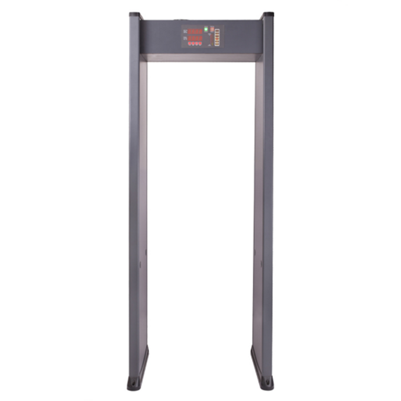 Light structure archway walk through metal detector with LED indicator alarm 