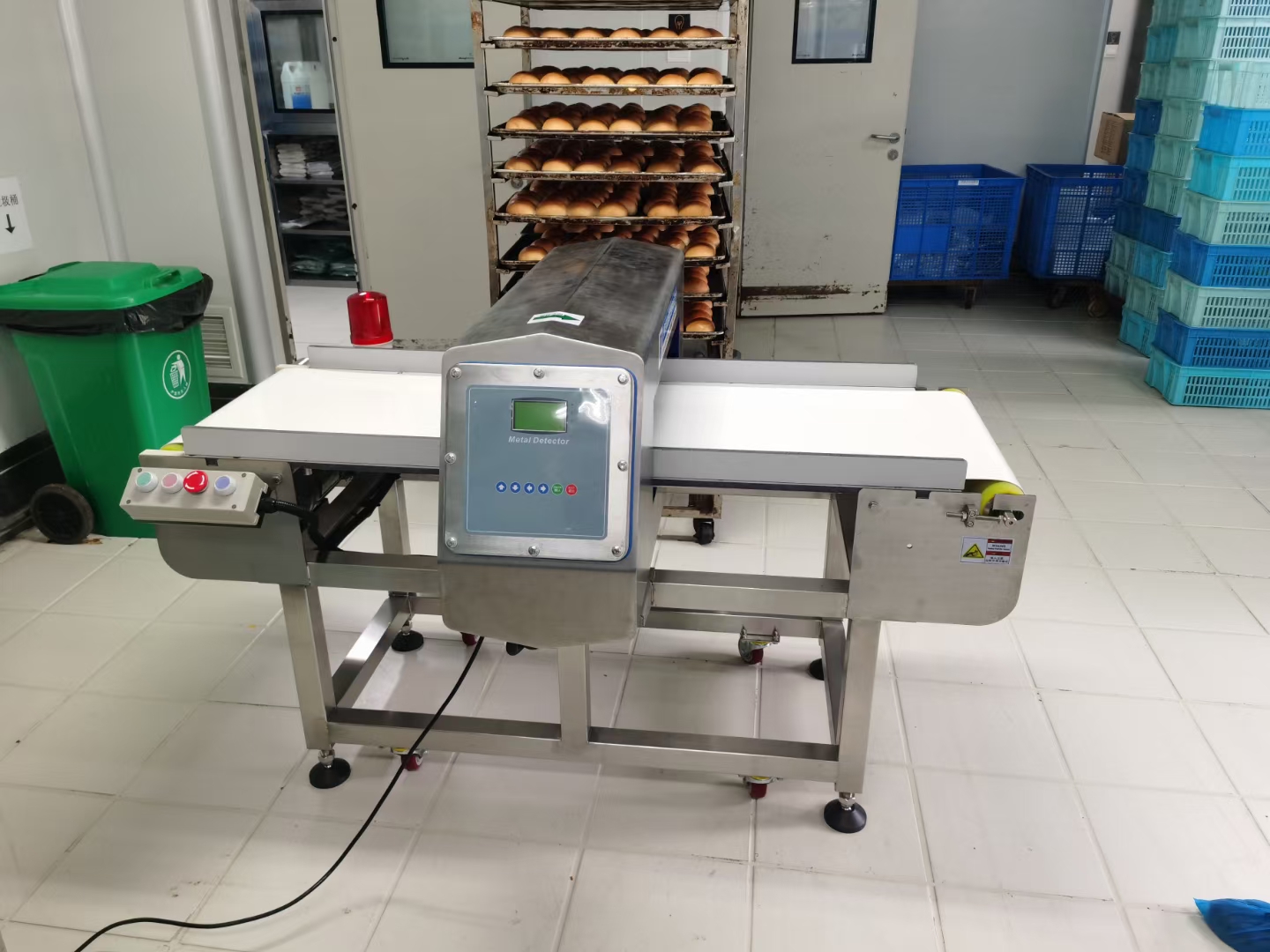 Mu-ti frequency Food processing Verification and Validation metal detector 
