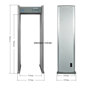 18 Zones Walk Through Security Metal Detectors / Archway Metal Detector With Sound Alarm