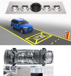 Fixed under vehicle scanning system uvis uvss surveillance system 