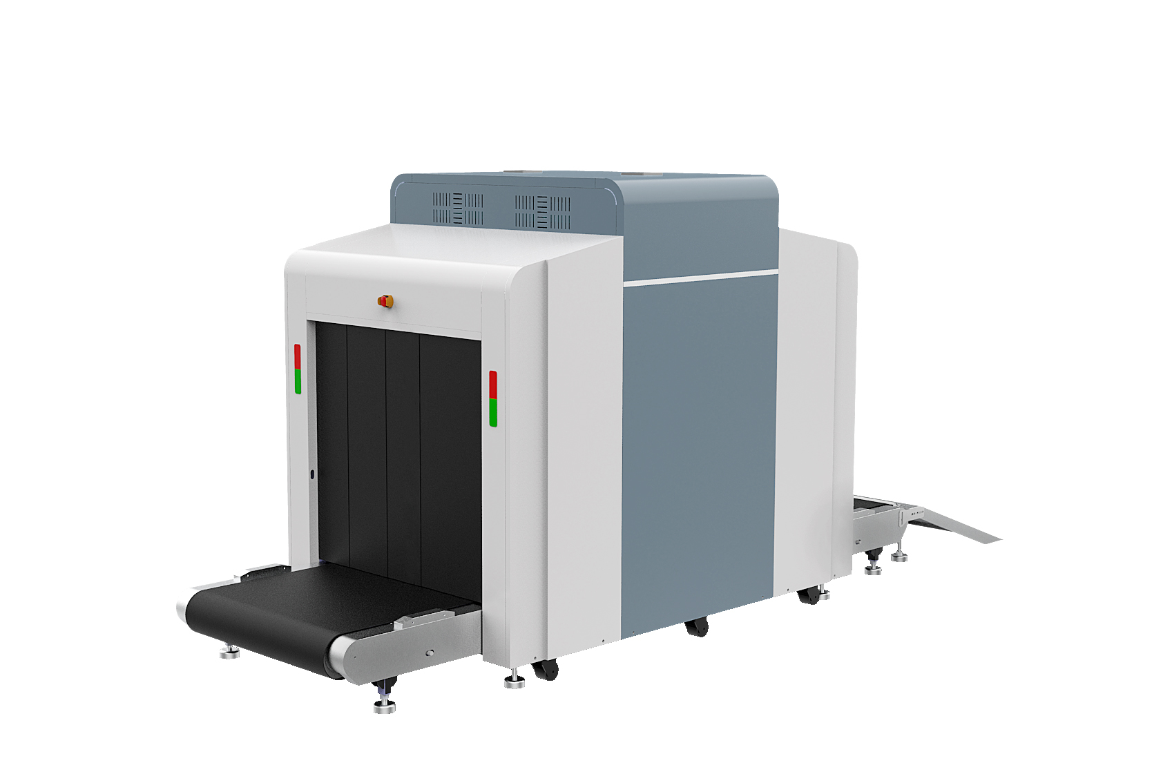 Fast speed baggage scanner for logistic luggage screening 