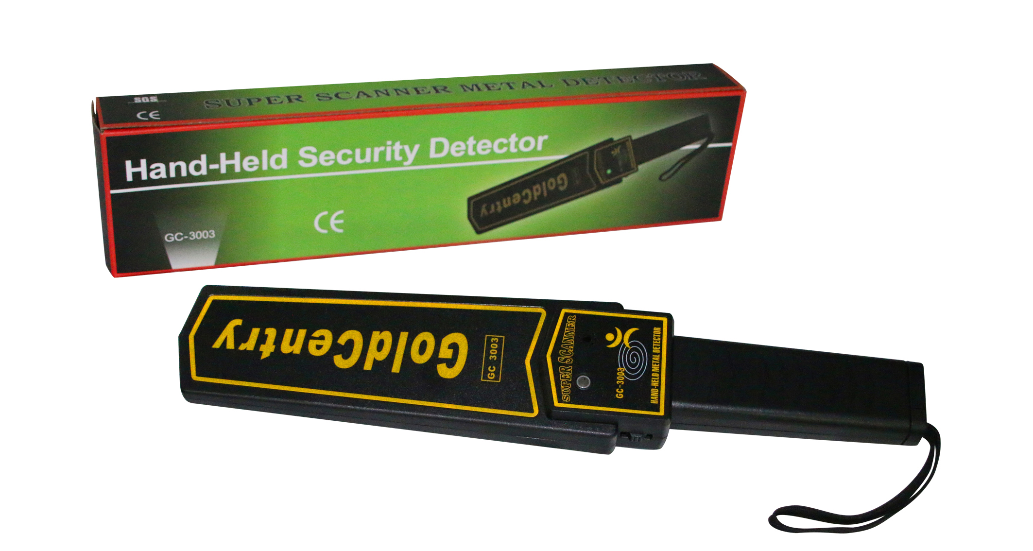 Security handheld metal detector