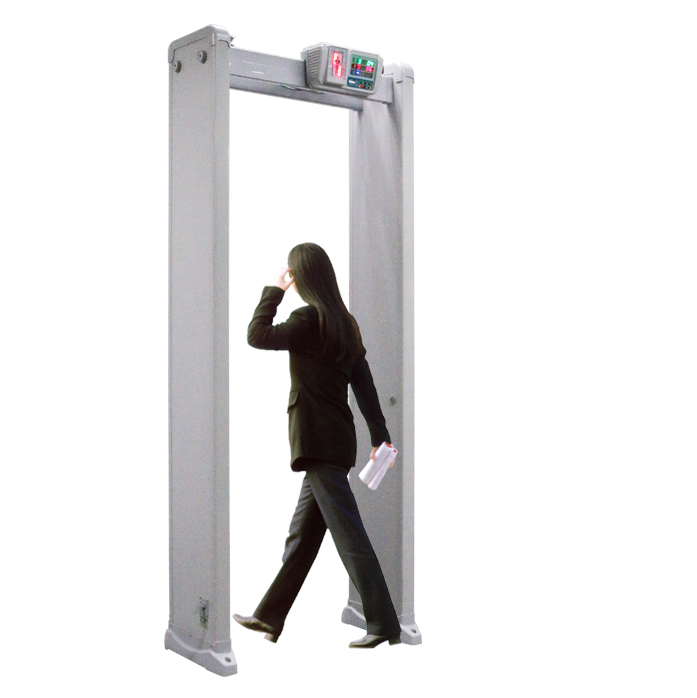 How to test the function of walk through metal detector?
